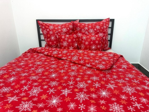 Pościel Świąteczna - 160x200cm - 100% Bawełna