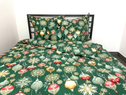 Pościel Świąteczna - 160x200cm - 100% Bawełna