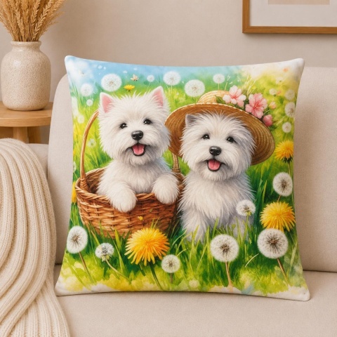 2x Poszewka 40x40cm welurowa dekoracyjna