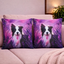 2x Poszewka 40x40cm welurowa dekoracyjna