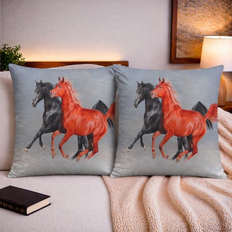 2x Poszewka 40x40cm welurowa dekoracyjna
