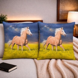 2x Poszewka 40x40cm welurowa dekoracyjna