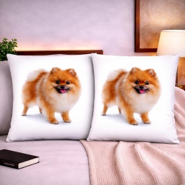 2x Poszewka 40x40cm welurowa dekoracyjna