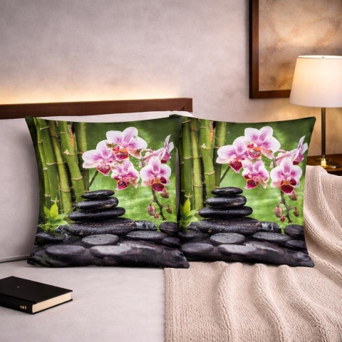 2x Poszewka 40x40cm welurowa dekoracyjna